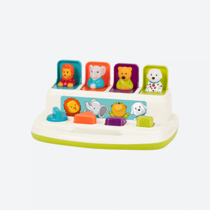 Battat Pop-Up Pals Baby Toy, Learning Infant Toys